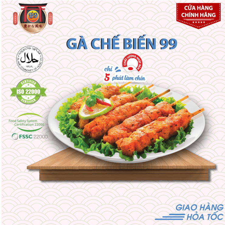 Gà xiên que 99